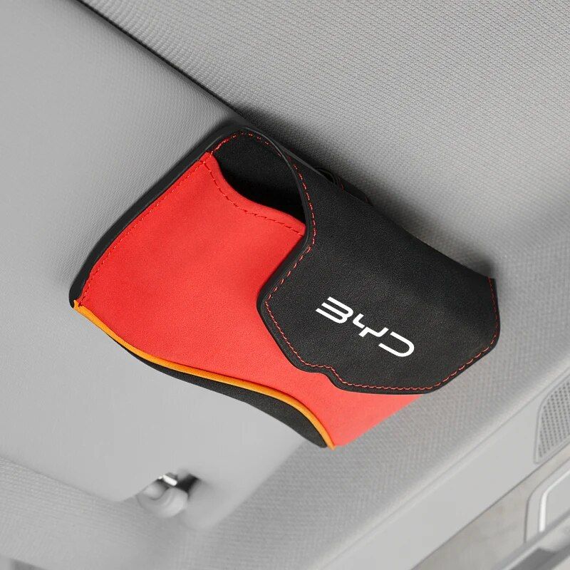 car visor glasses holder, view 5 - MRSLM
