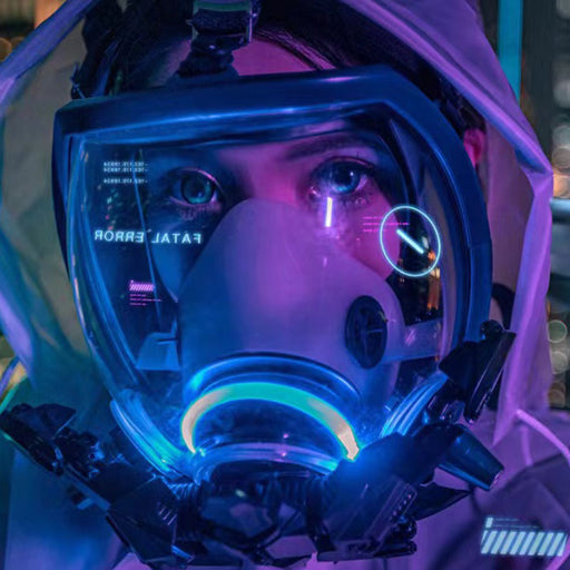 Sci-fi mechanical role playing mask - MRSLM