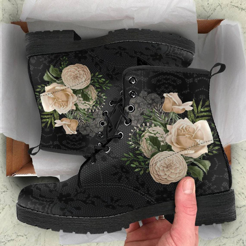 Printed lace-up high-top boots, view 8 - MRSLM