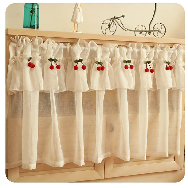 short kitchen curtain small window, view 2 - MRSLM