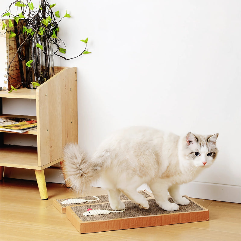 sisal mice cat scratcher, view 6 - MRSLM
