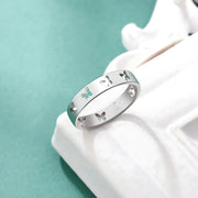hollow butterfly ring, view 7 - MRSLM