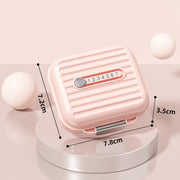 portable waterproof weekly pill organizer, view 6 - MRSLM