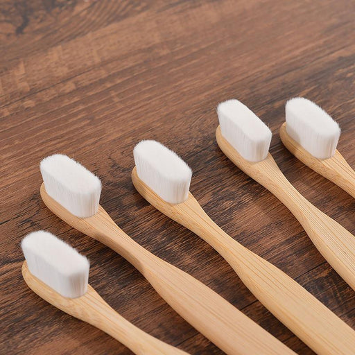 ultra fine soft bamboo toothbrushes - MRSLM