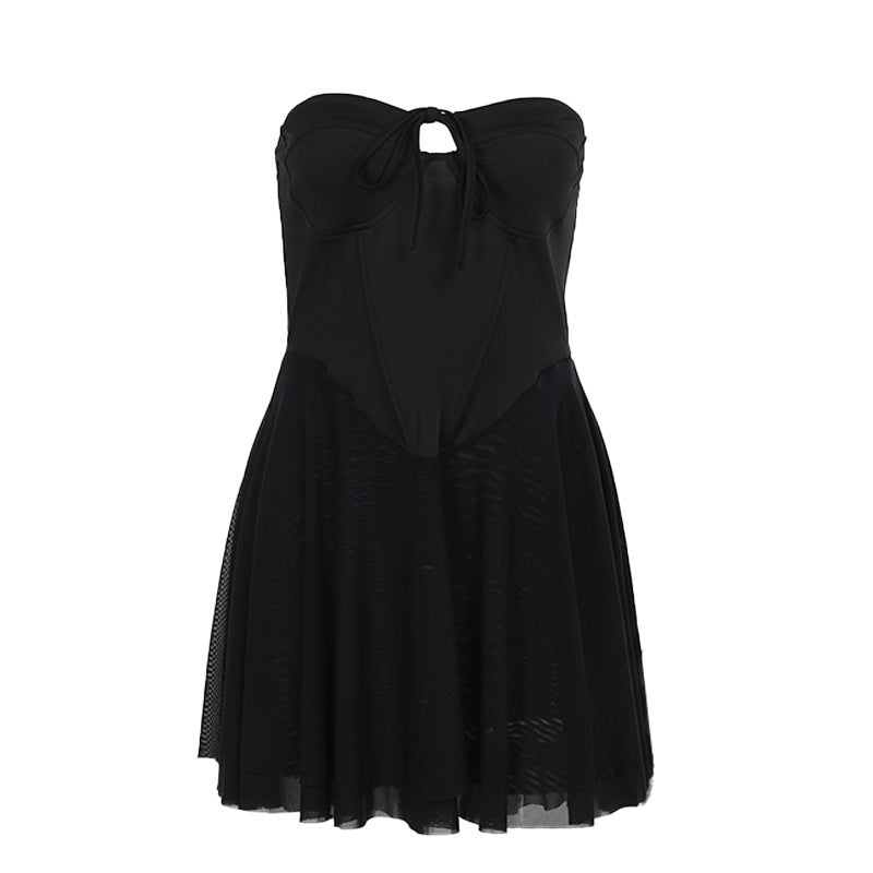 tube top A-line dress, view 5 - MRSLM