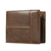 men's leather short wallet, view 5 - MRSLM