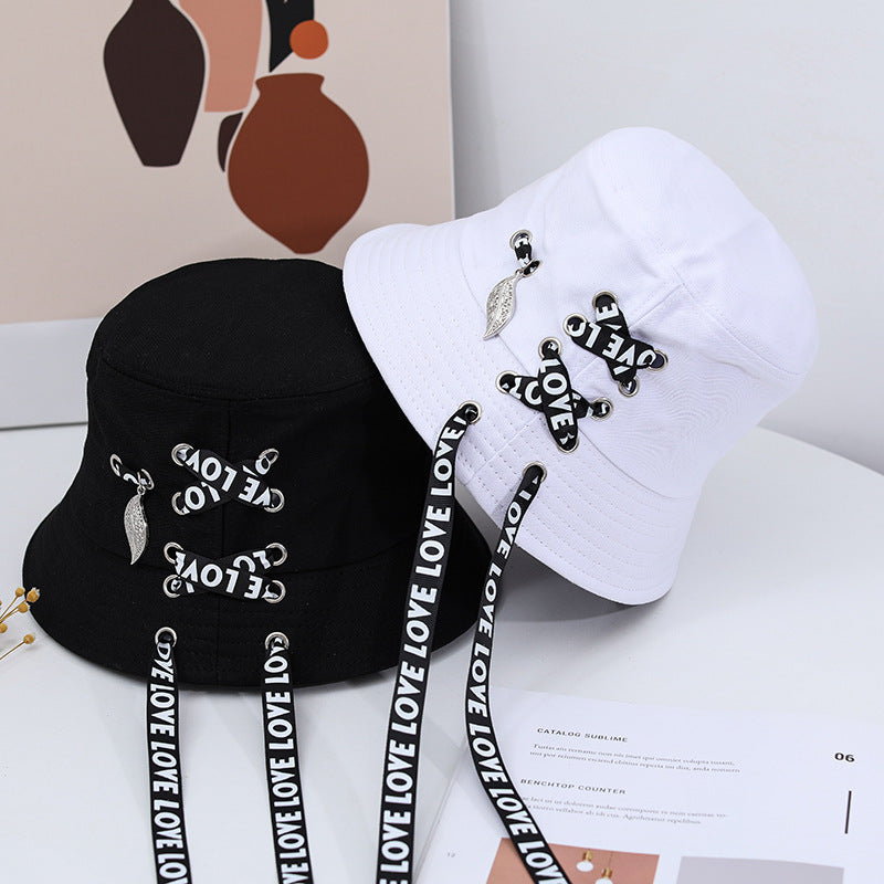 reversible cotton bucket hat, view 5 - MRSLM
