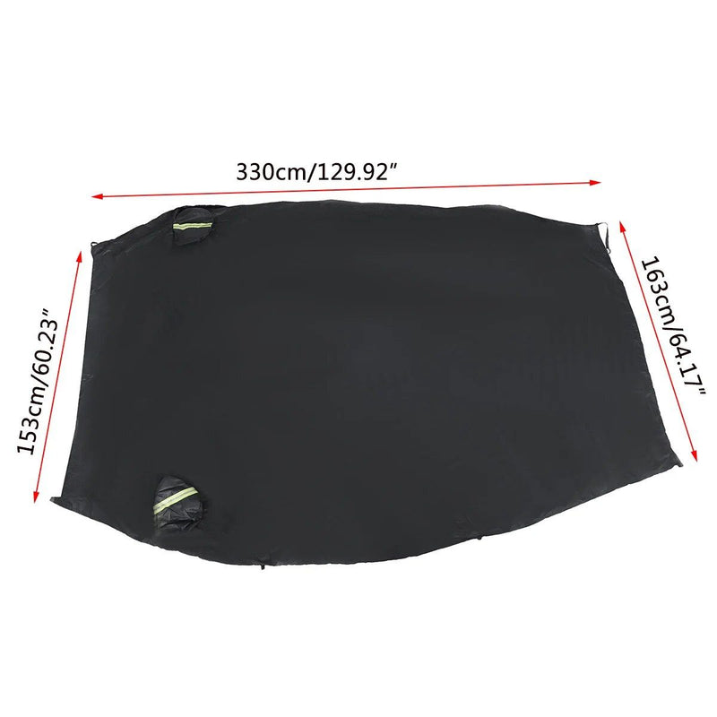 Universal half car cover, view 3 - MRSLM