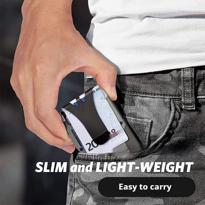men's metal card holder - MRSLM