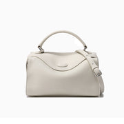 cowhide leather shoulder bag, view 2 - MRSLM