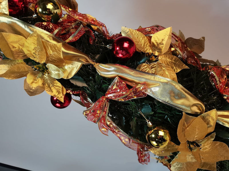 foldable spiral christmas tree, view 3 - MRSLM