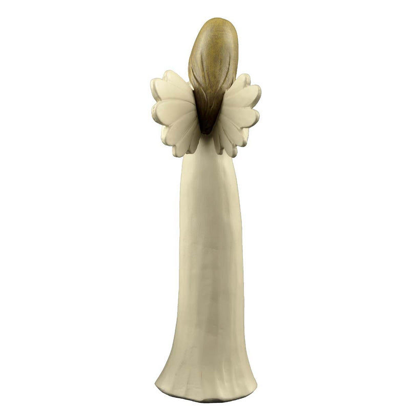 guardian angel resin figurine, view 3 - MRSLM