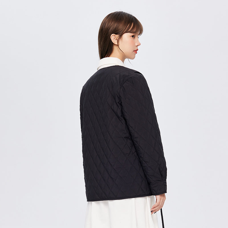 mid-length women's winter coat, view 8 - MRSLM