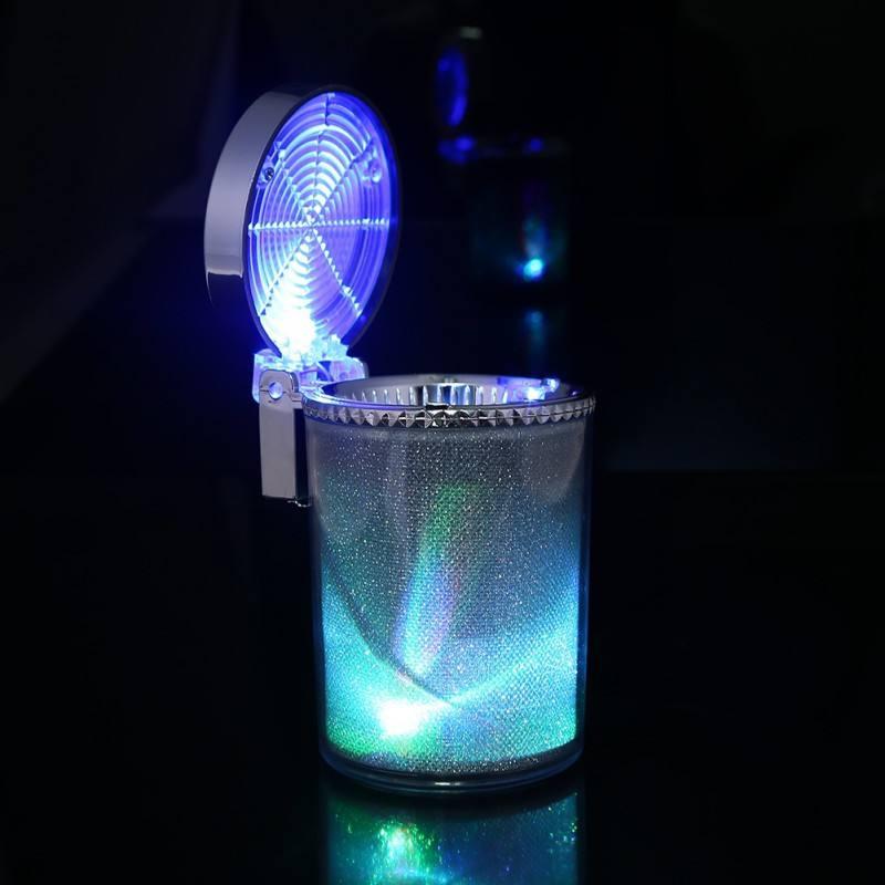 LED light car ashtray - MRSLM