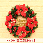 Rattan Christmas door wreath, view 30 - MRSLM