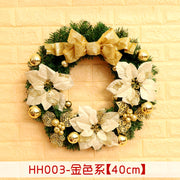Rattan Christmas door wreath, view 26 - MRSLM