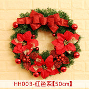 Rattan Christmas door wreath, view 24 - MRSLM