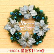 Rattan Christmas door wreath, view 36 - MRSLM