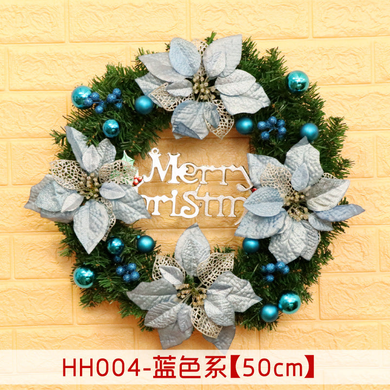Rattan Christmas door wreath, view 36 - MRSLM