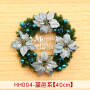 Rattan Christmas door wreath, view 35 - MRSLM