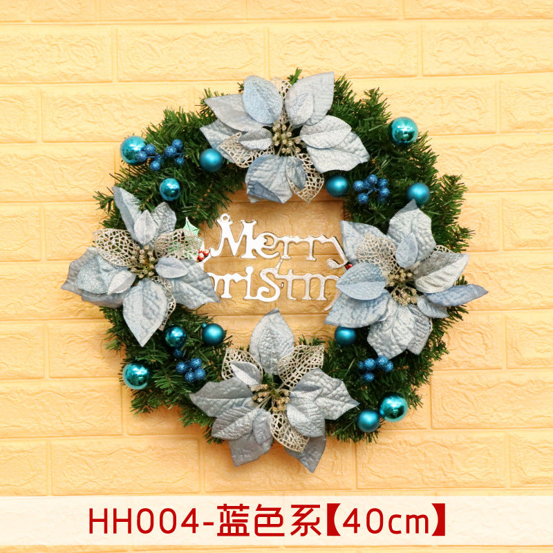Rattan Christmas door wreath, view 35 - MRSLM
