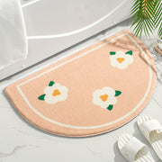 flower greeting mat, view 3 - MRSLM
