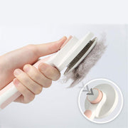 2-in-1 cat hair brush and pet grooming comb - MRSLM