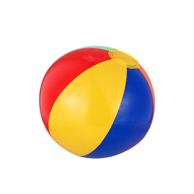 colorful inflatable beach ball, view 4 - MRSLM
