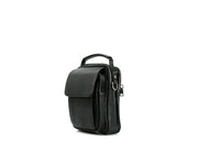 retro cowhide messenger bag, view 8 - MRSLM