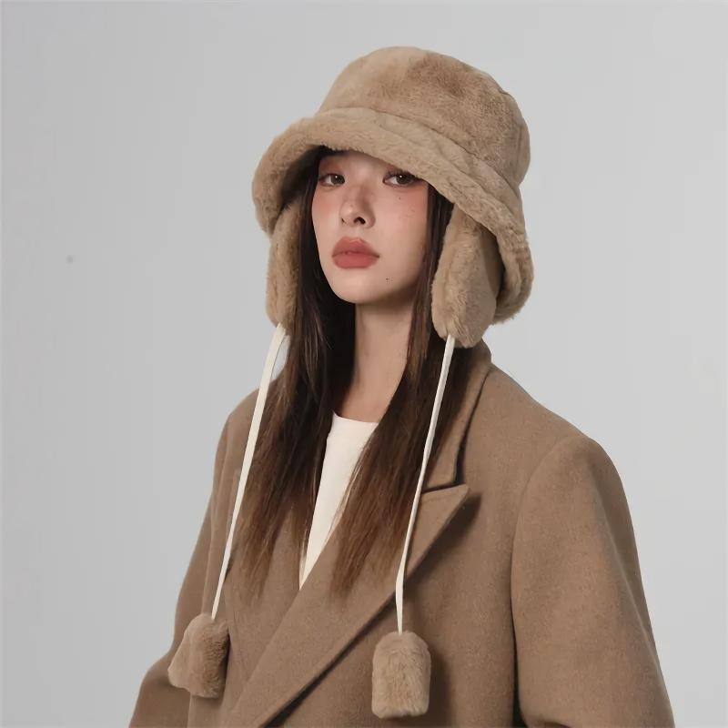 women's winter bucket hat, view 7 - MRSLM