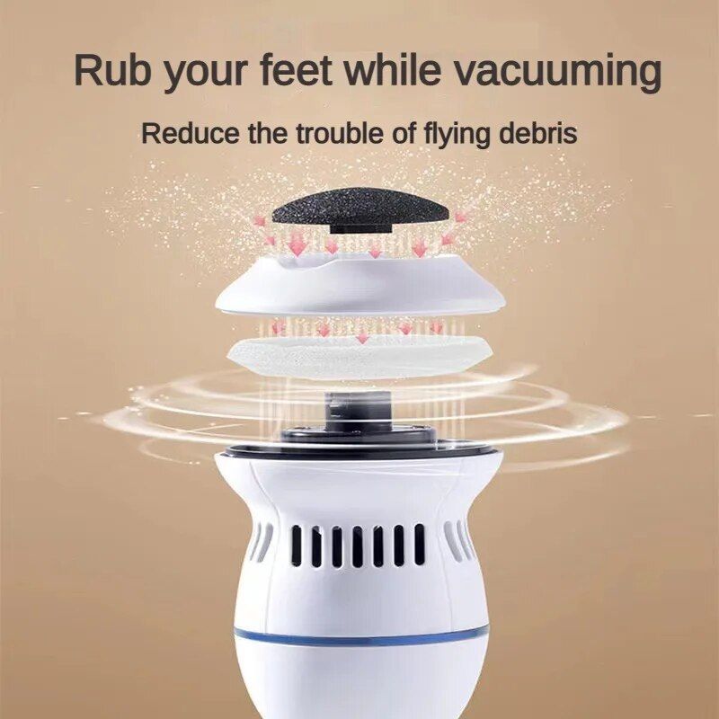 electric foot grinder with vacuum, view 5 - MRSLM
