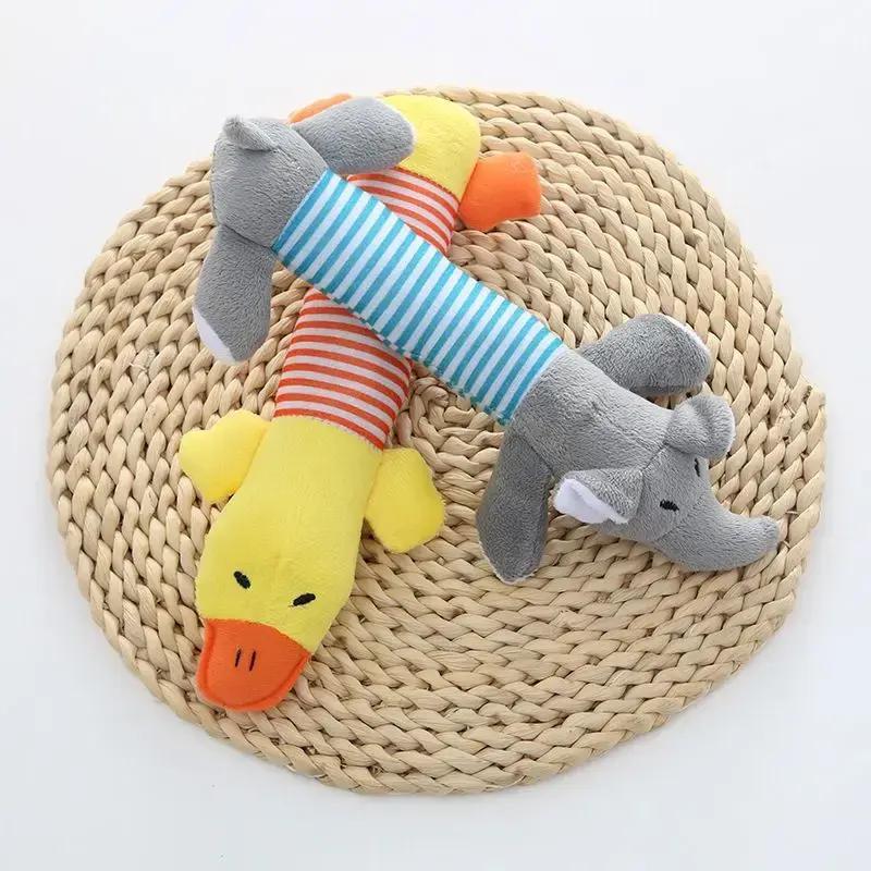 plush squeaky chew toy - MRSLM