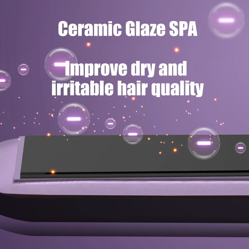 ceramic hair straightener and curler, view 5 - MRSLM
