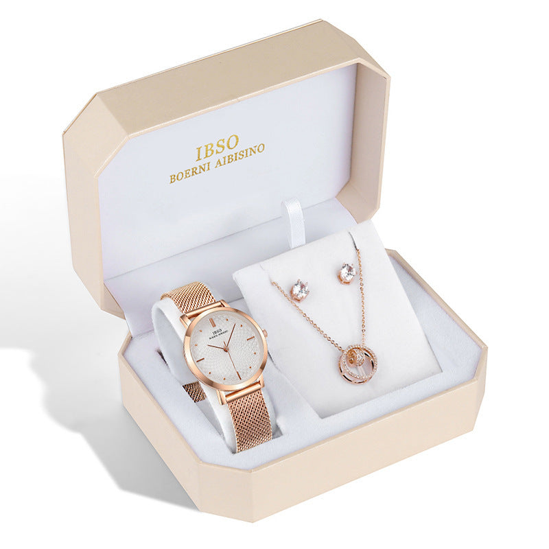 Ladies' necklace watch, view 2 - MRSLM