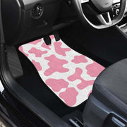 cow print car floor mats - MRSLM
