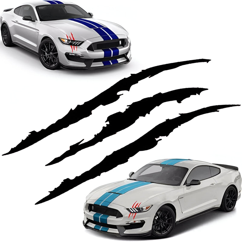 Reflective monster claw car stickers, view 9 - MRSLM