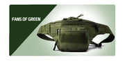 Outdoor camouflage sports waist bag, view 6 - MRSLM
