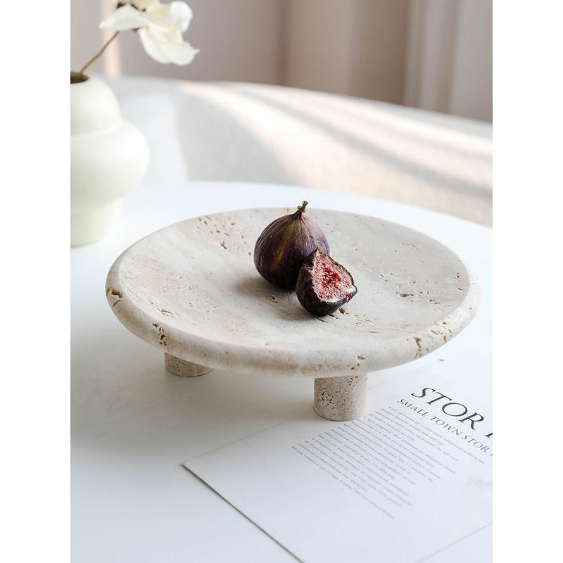 Wabi Sabi Travertine Reception Tray