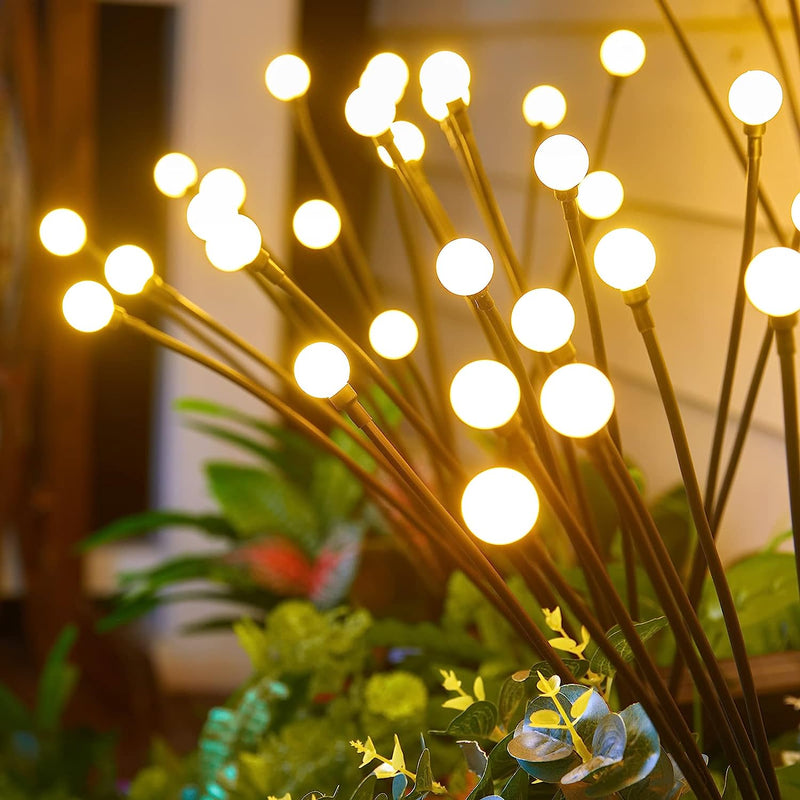 solar firefly garden lights, view 2 - MRSLM