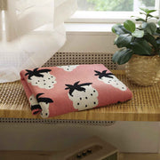 grape pattern cotton blanket, view 6 - MRSLM