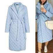 Women's slim mid-length winter coat, view 9 - MRSLM