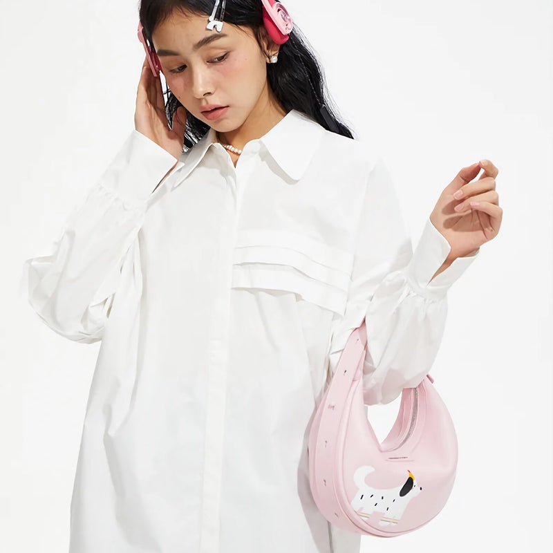 Half moon bag, view 6 - MRSLM