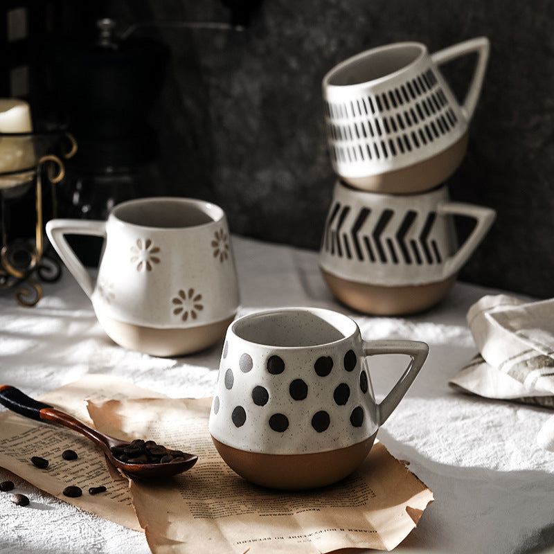 hand-painted ceramic mug, view 6 - MRSLM