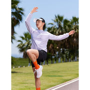 breathable uv protection hooded running jacket, view 10 - MRSLM