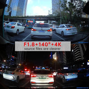 4K UHD dual dash cam, view 6 - MRSLM