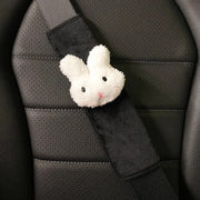 cartoon plush seat belt cover, view 4 - MRSLM