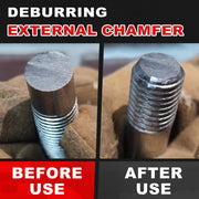 Tungsten carbide deburring chamfer tool, view 6 - MRSLM