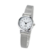 Silver stainless steel women's watch, view 6 - MRSLM
