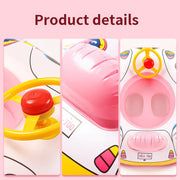 baby swim ring with steering wheel, view 6 - MRSLM