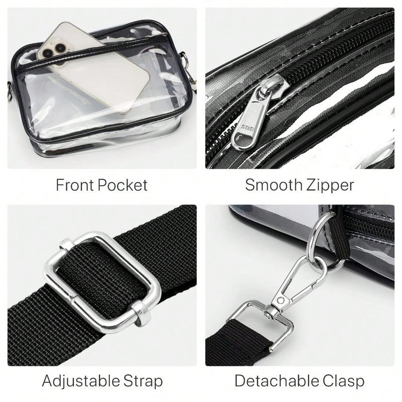 clear crossbody bag, view 7 - MRSLM